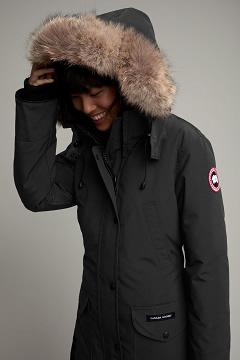 Chamarras Canada Goose Mujer Mexico - Trillium Abrigos Negros SU2567819